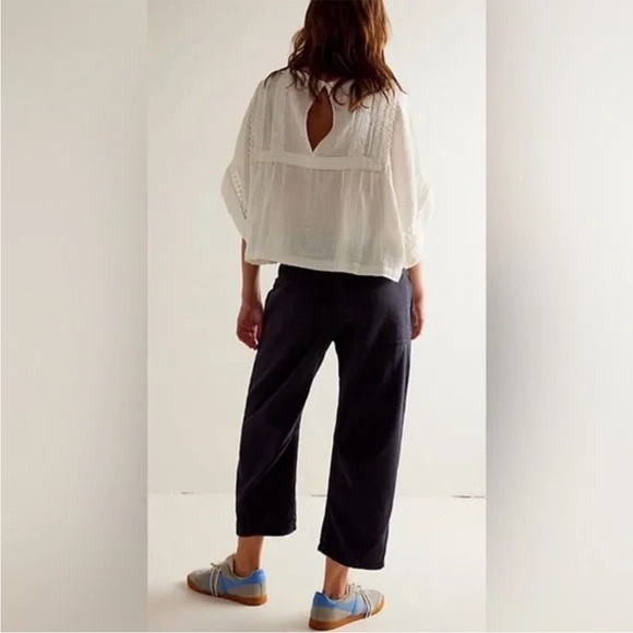 Free people Osaka mid rise barrel size 28 NWOT - Picture 2 of 9